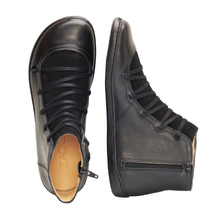 Quechee Black - ZAQQ Barfußschuhe