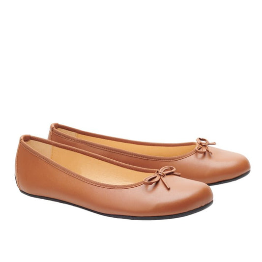 LOOQ Vegan Cognac - ZAQQ Barfußschuhe