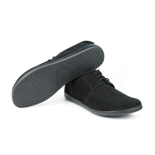 PIQUANT Velours Black - ZAQQ Barfußschuhe