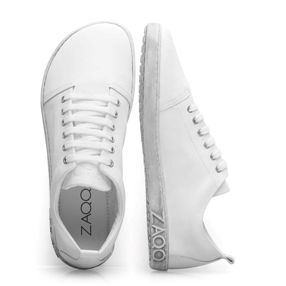 TAQQ Nappa White - ZAQQ Barfußschuhe